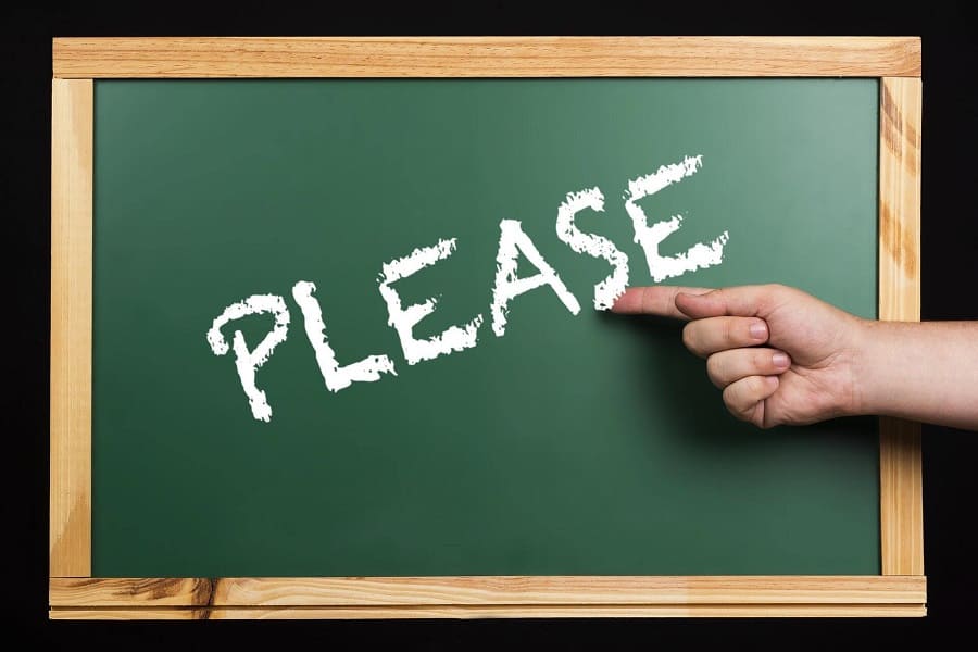 Đặt Chính Xác “Please” Ở Đâu Trong Một Câu